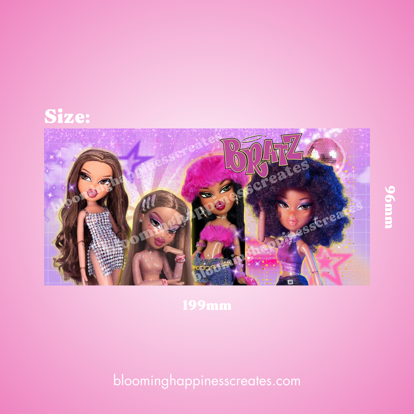 Bratz Mug Wrap | Digital Download