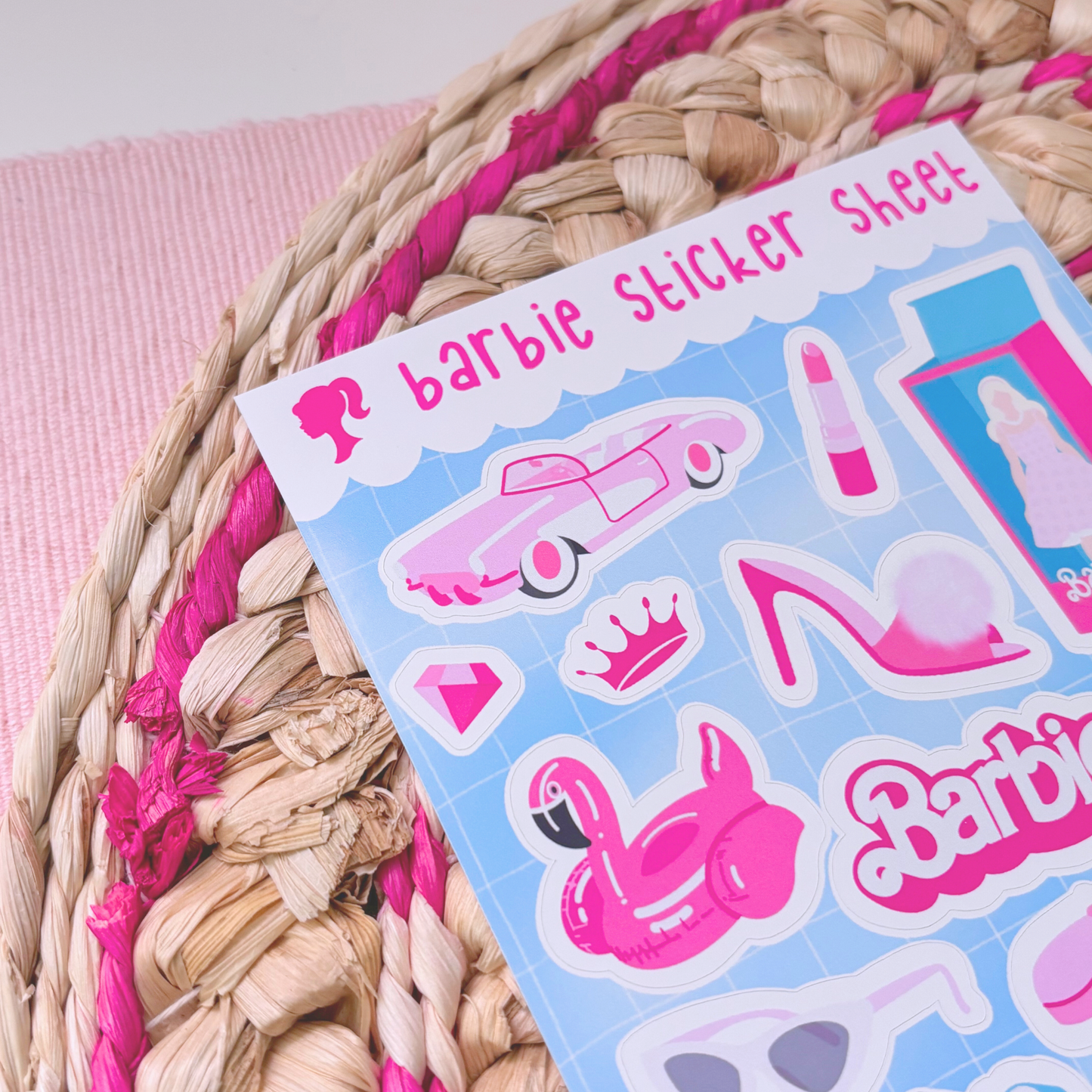 Barbie | Sticker sheet