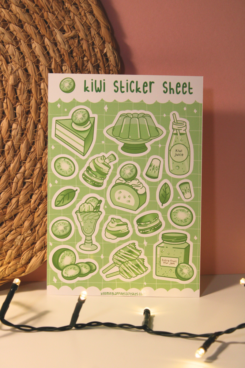Kiwi Obsession | Sticker Sheet