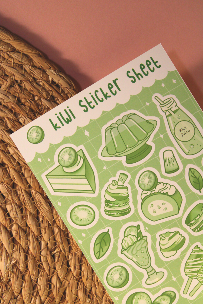 Kiwi Obsession | Sticker Sheet