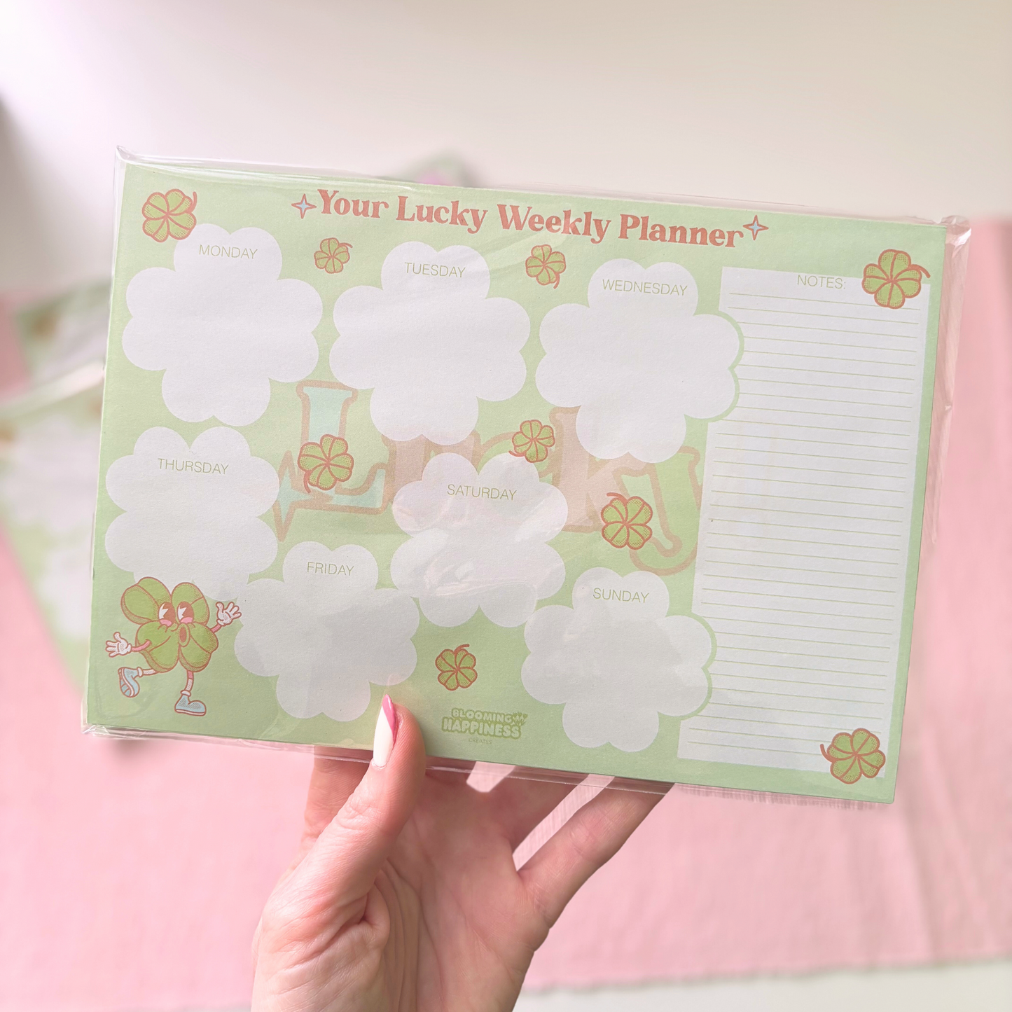 A5 Weekly Planner | Lucky Clover