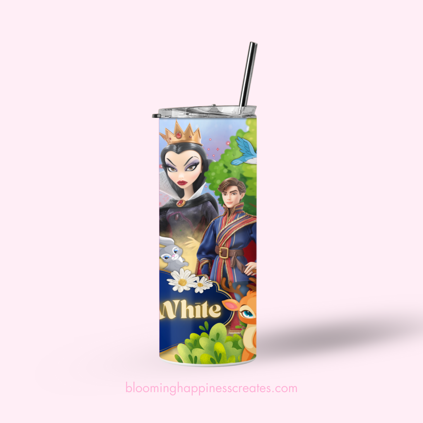 Snow White 20 oz Tumbler Wrap | Digital Download