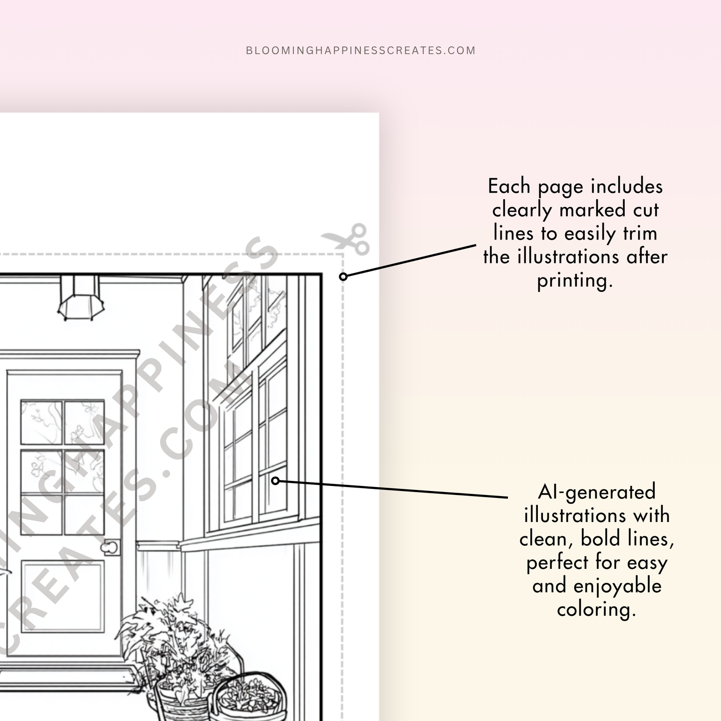 The Comfort of Home | 200 Printable Coloring Pages