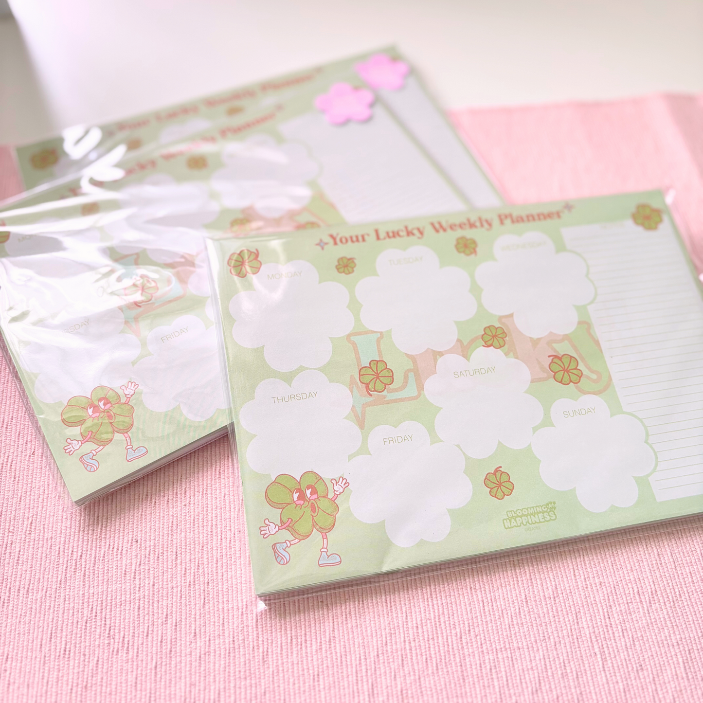 A5 Weekly Planner | Lucky Clover