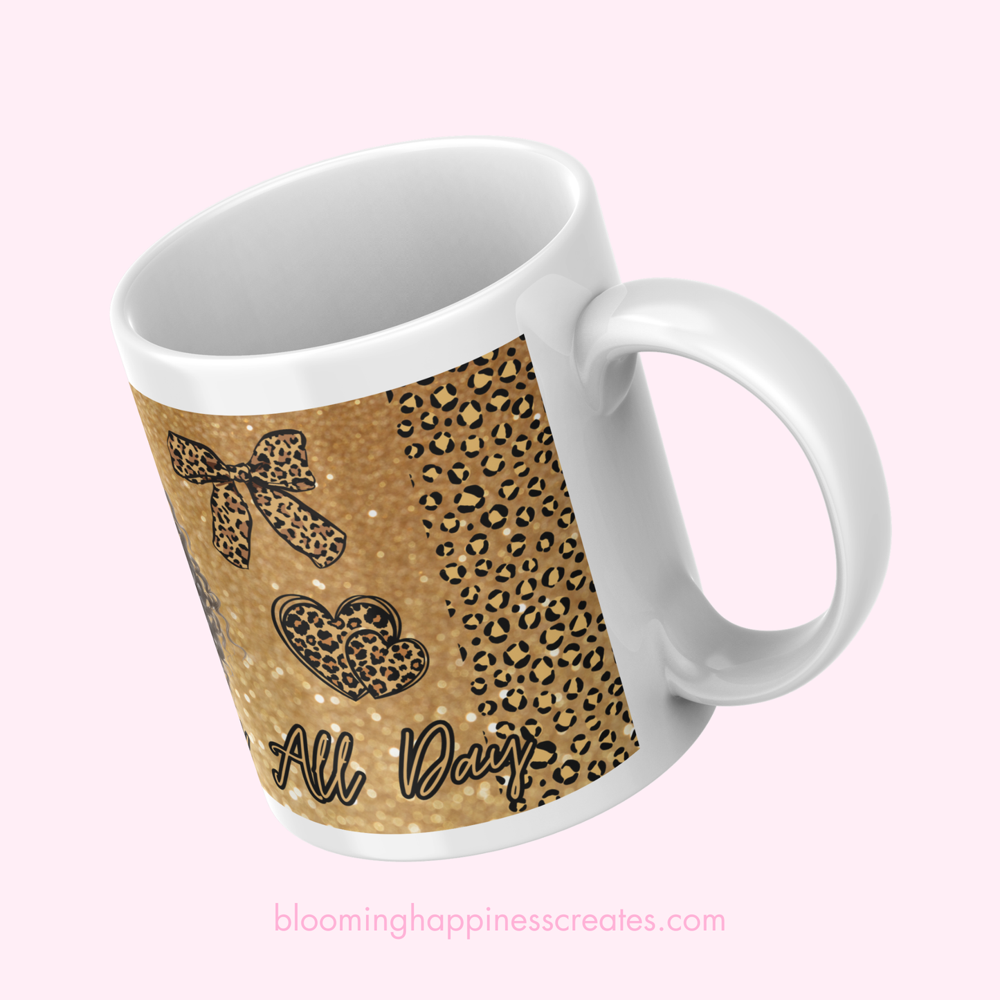 Slay All Day Chibi Girl Mug Wrap | Digital Download