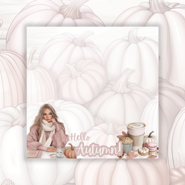 Notepad Hello Autumn!