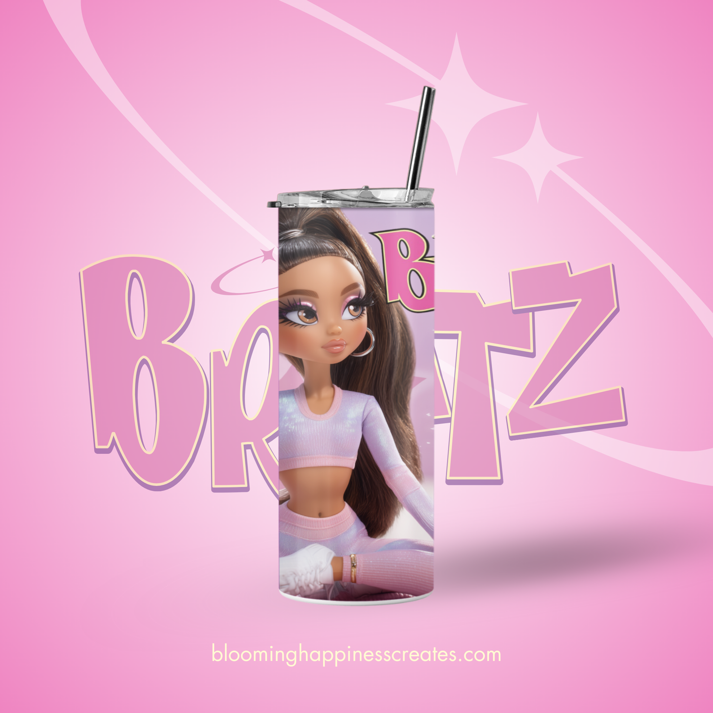 Bratz Zen Squad 20 oz Tumbler Wrap | Digital Download