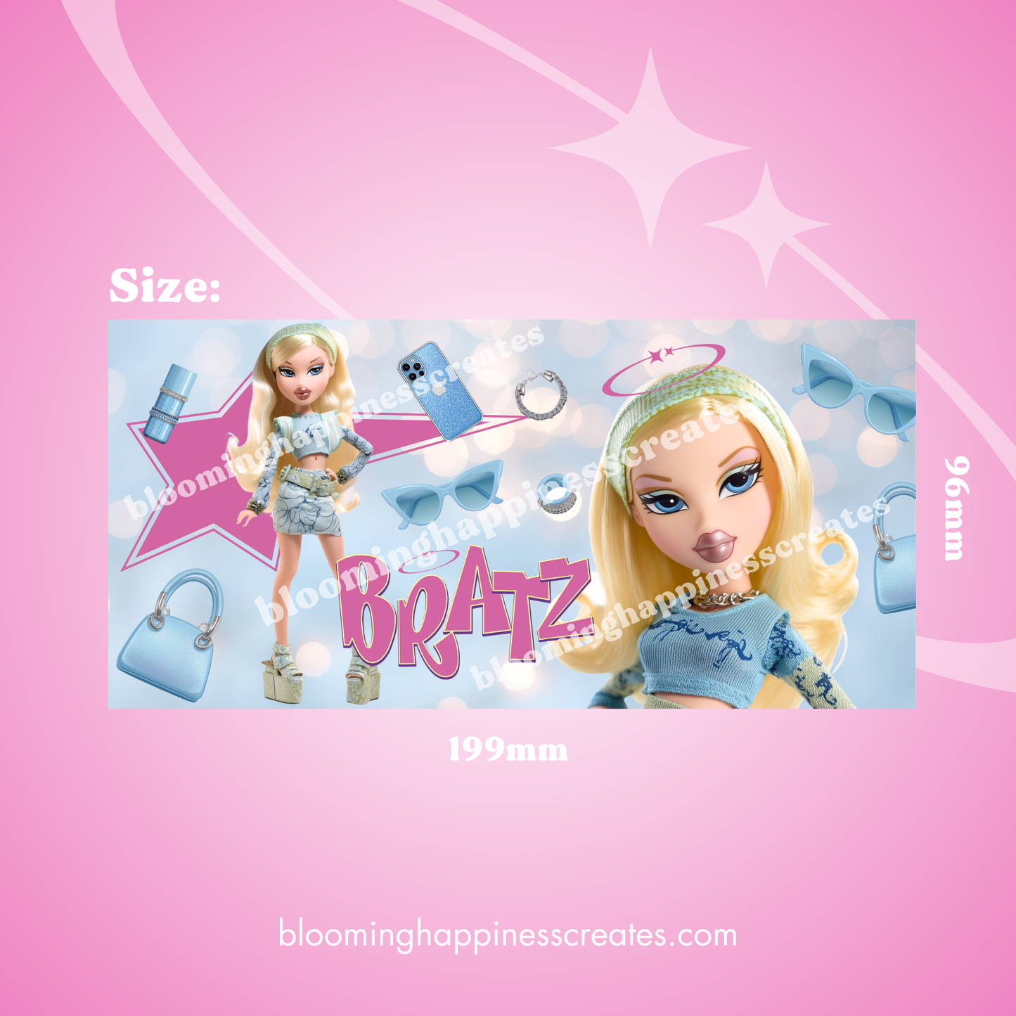Bratz Mug Wrap | Digital Download