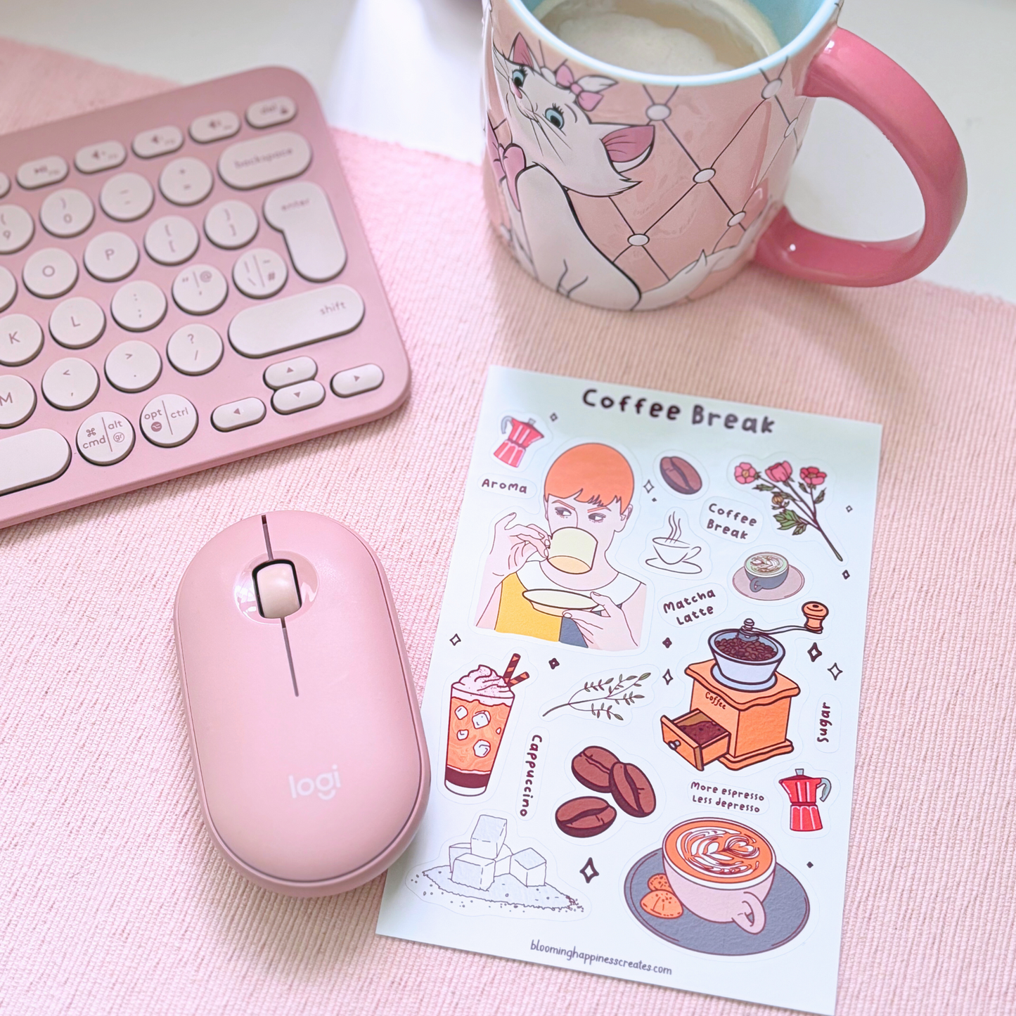 Coffee Break | Planner & Journal Sticker Sheet