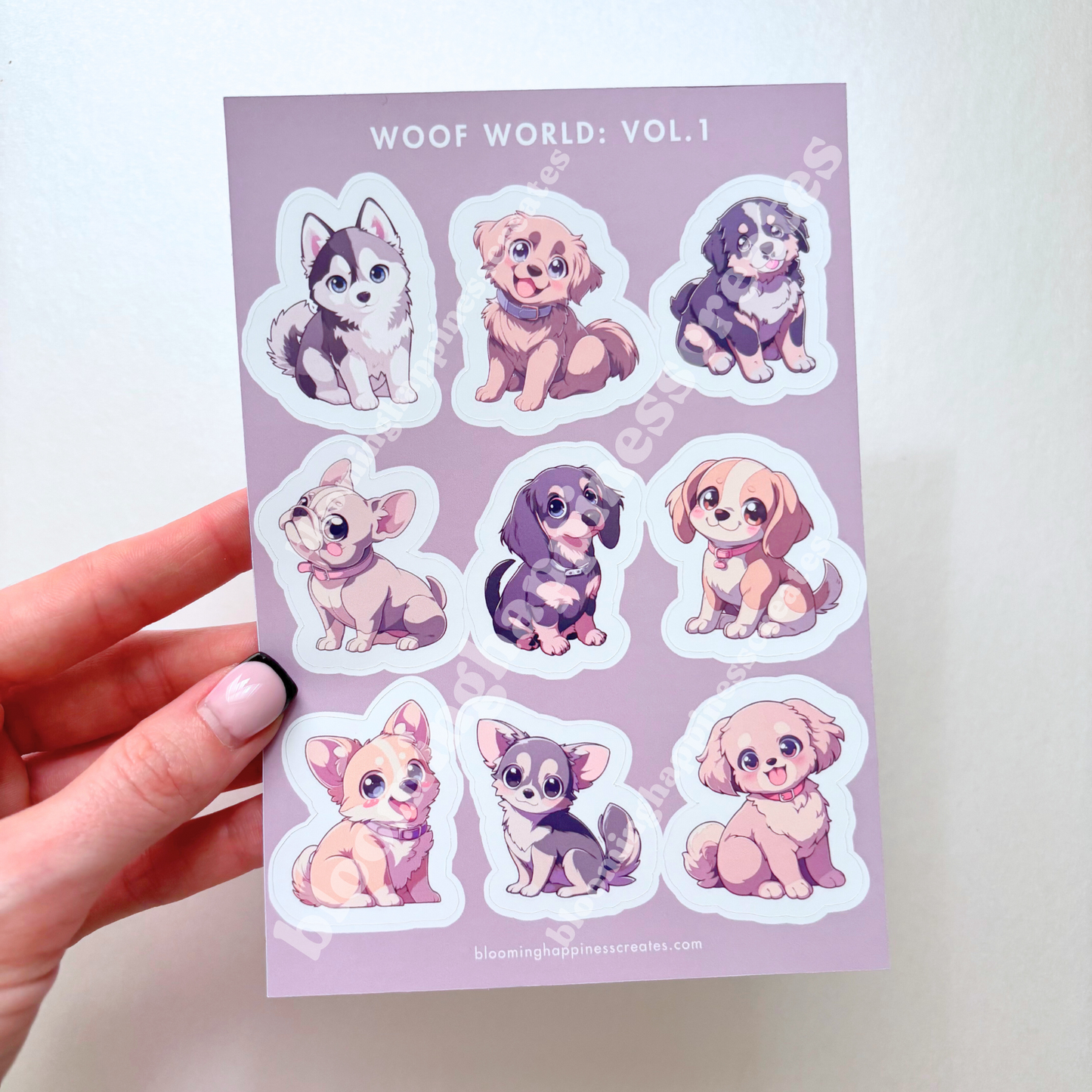 Woof World | Bundle of 4 Sticker Sheets