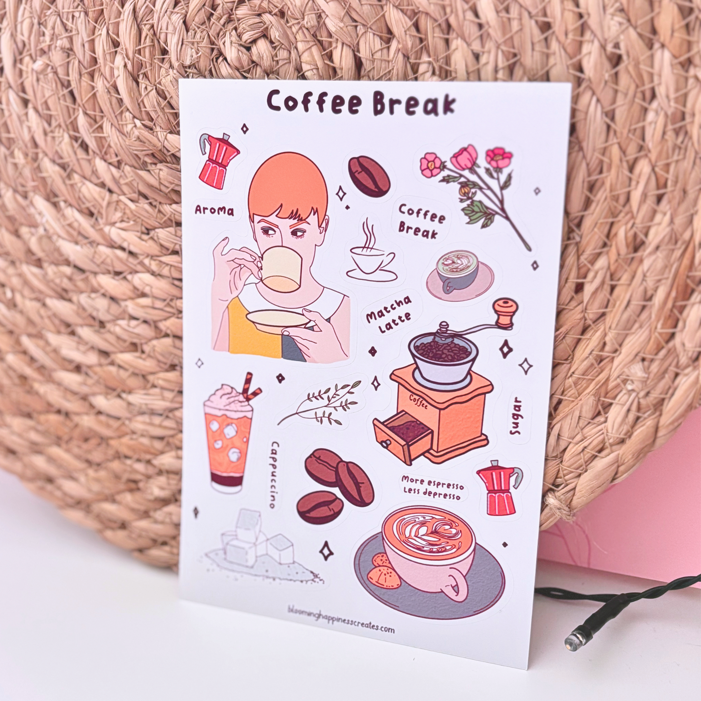 Coffee Break | Planner & Journal Sticker Sheet