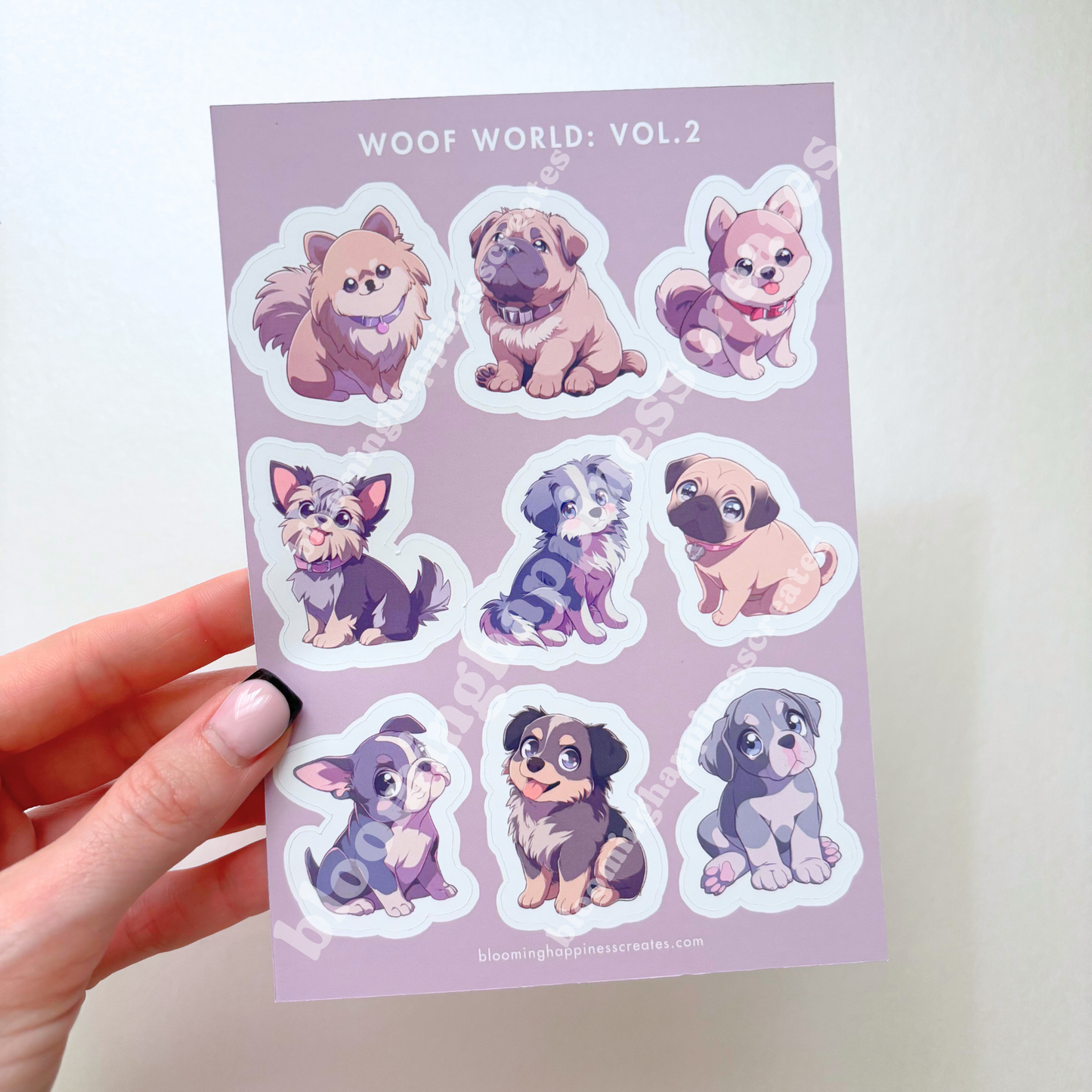 Woof World | Bundle of 4 Sticker Sheets