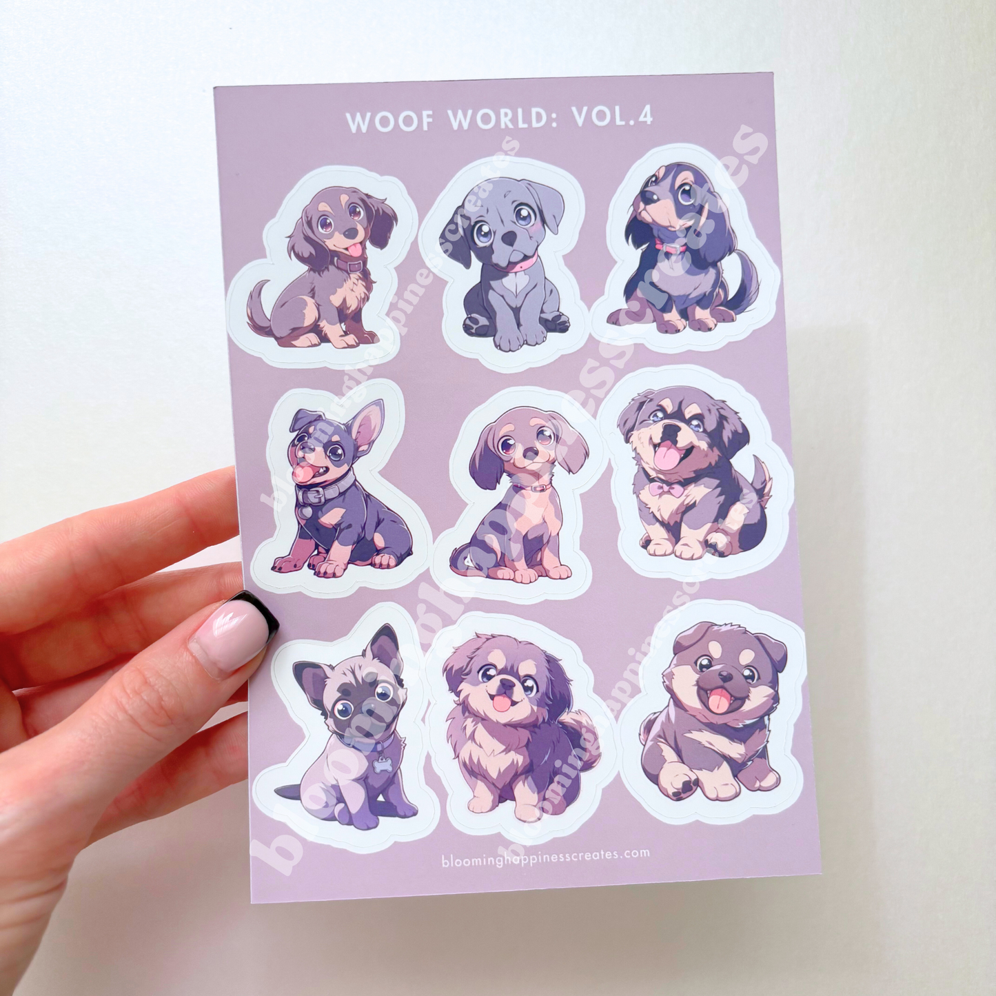 Woof World | Bundle of 4 Sticker Sheets