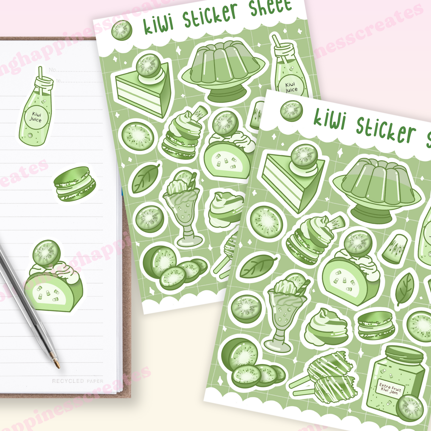 Kiwi Obsession | Sticker Sheet