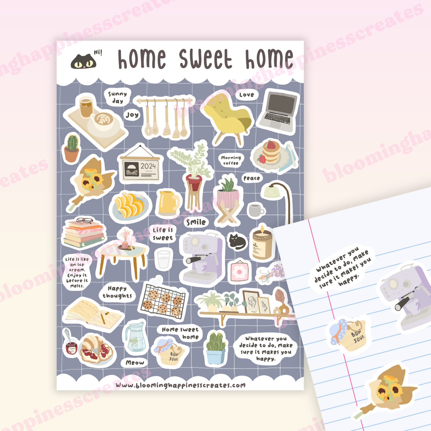 Home Sweet Home | Sticker Sheet