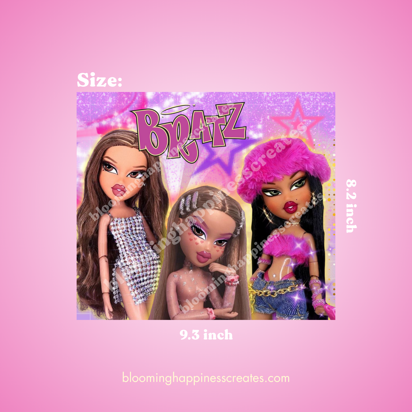 Bratz 20 oz Tumbler Wrap | Digital Download