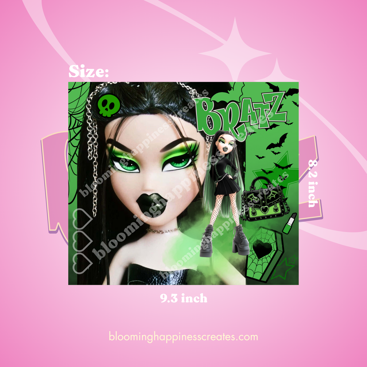 Bratz 20 oz Tumbler Wrap | Digital Download