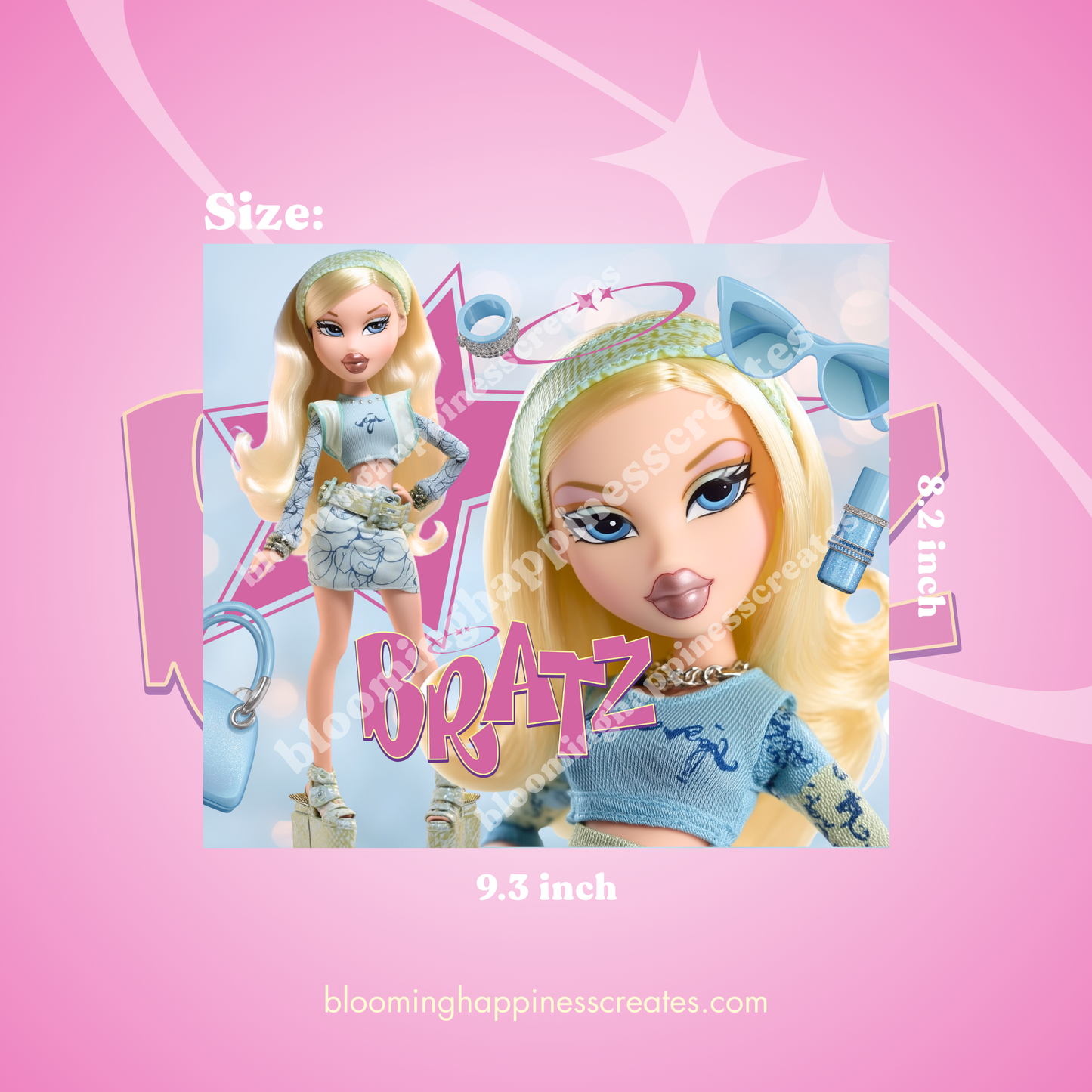 Bratz 20 oz Tumbler Wrap | Digital Download