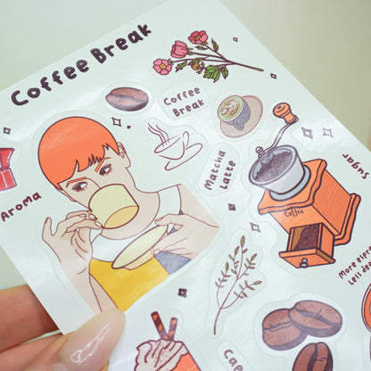 Coffee Break | Planner & Journal Sticker Sheet