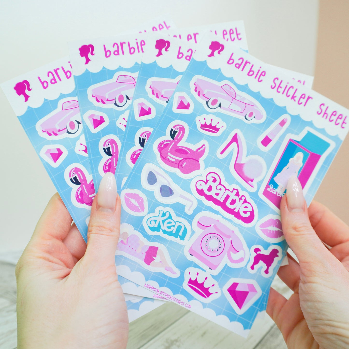 Barbie | Sticker sheet