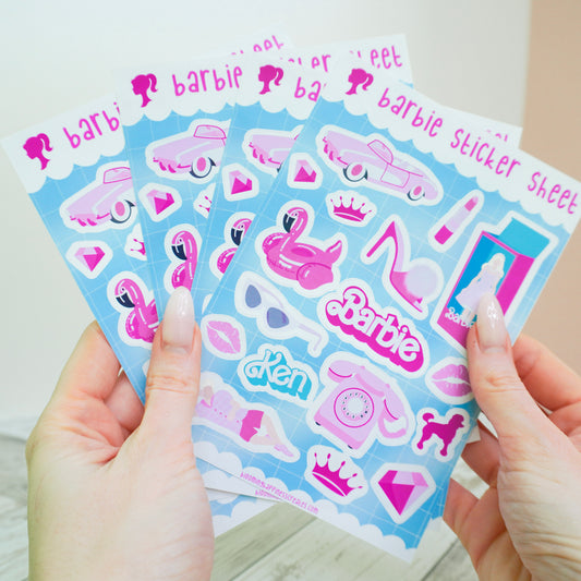 Barbie | Sticker sheet