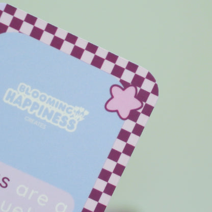 Glowing Star | Double-Sided Matte Bookmark