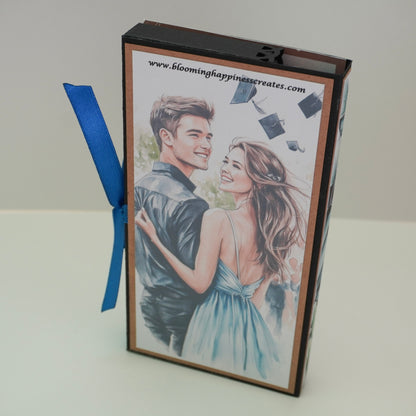 🎓Happy Graduation Prom Boy Chocolate Greeting Card