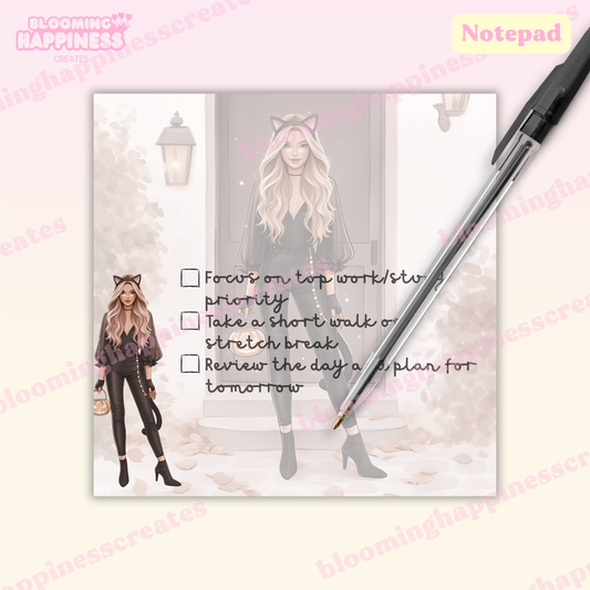 Soft Spells | Square Notepad