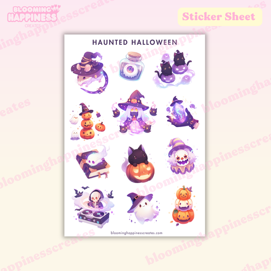 Haunted Halloween | Sticker Sheet