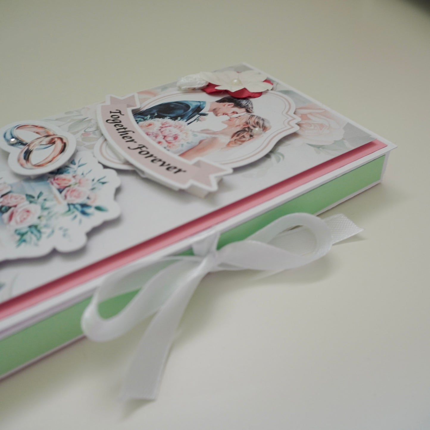 💍 Wedding Chocolate Bar Greeting Card with Elegant Design
