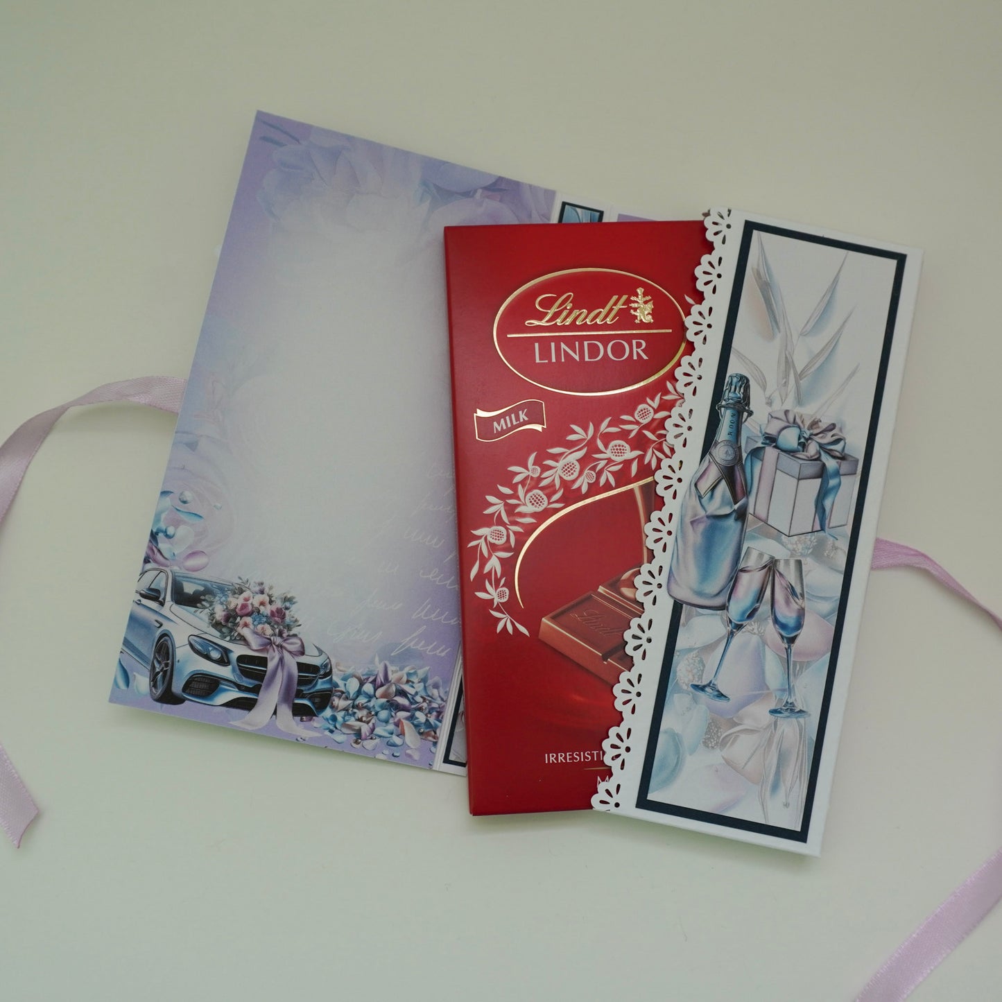 🎓Happy Graduation Prom Girl Chocolate Greeting Card