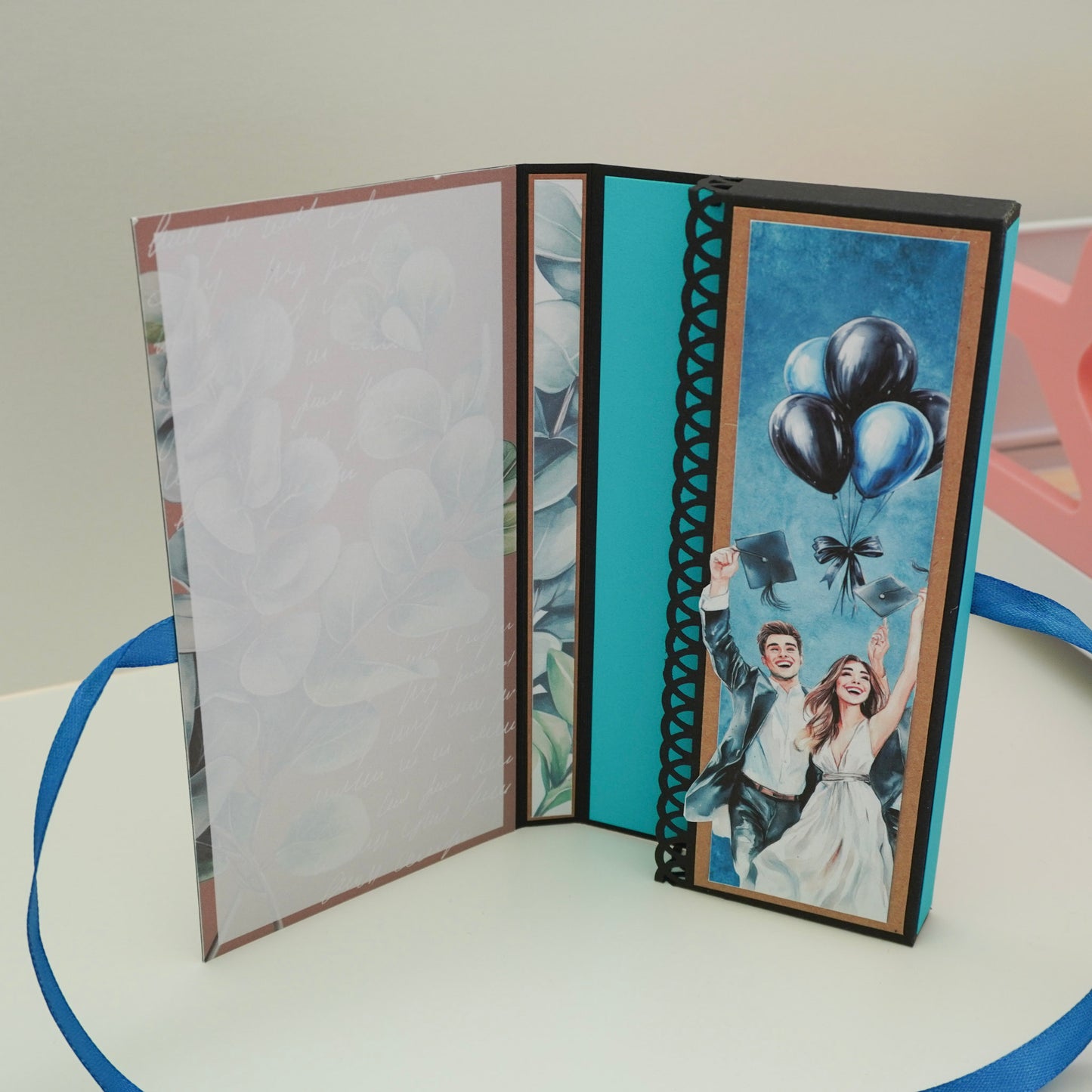 🎓Happy Graduation Prom Boy Chocolate Greeting Card