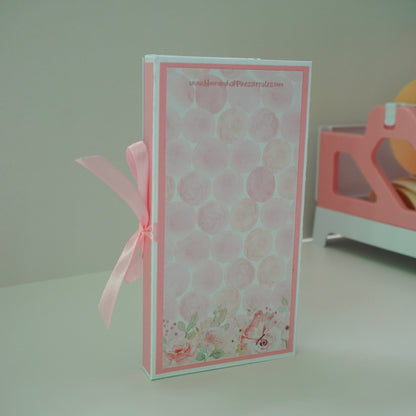 Baby Girl Chocolate Greeting Card Gift 🍫👶