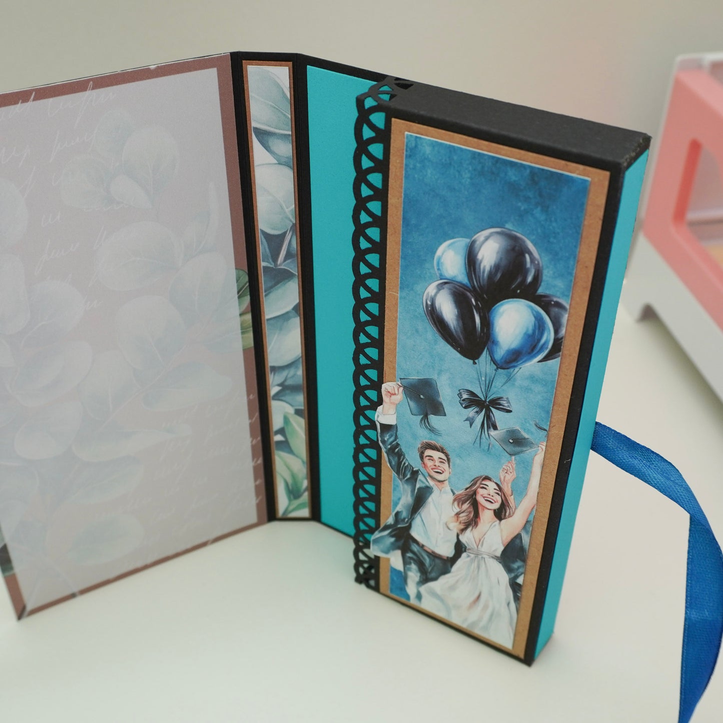 🎓Happy Graduation Prom Boy Chocolate Greeting Card