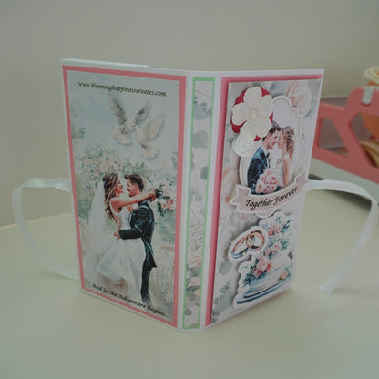 💍 Wedding Chocolate Bar Greeting Card with Elegant Design