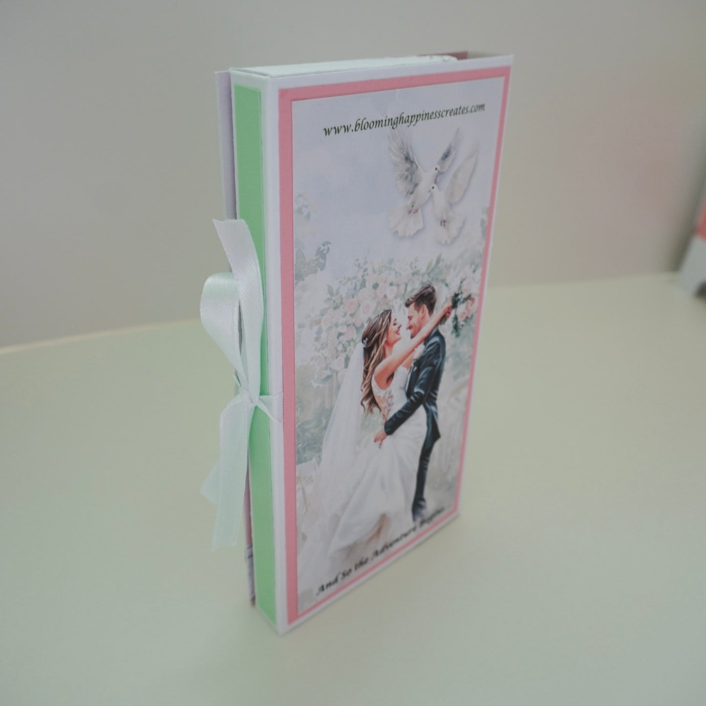 💍 Wedding Chocolate Bar Greeting Card with Elegant Design
