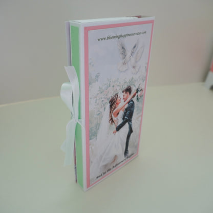💍 Wedding Chocolate Bar Greeting Card with Elegant Design