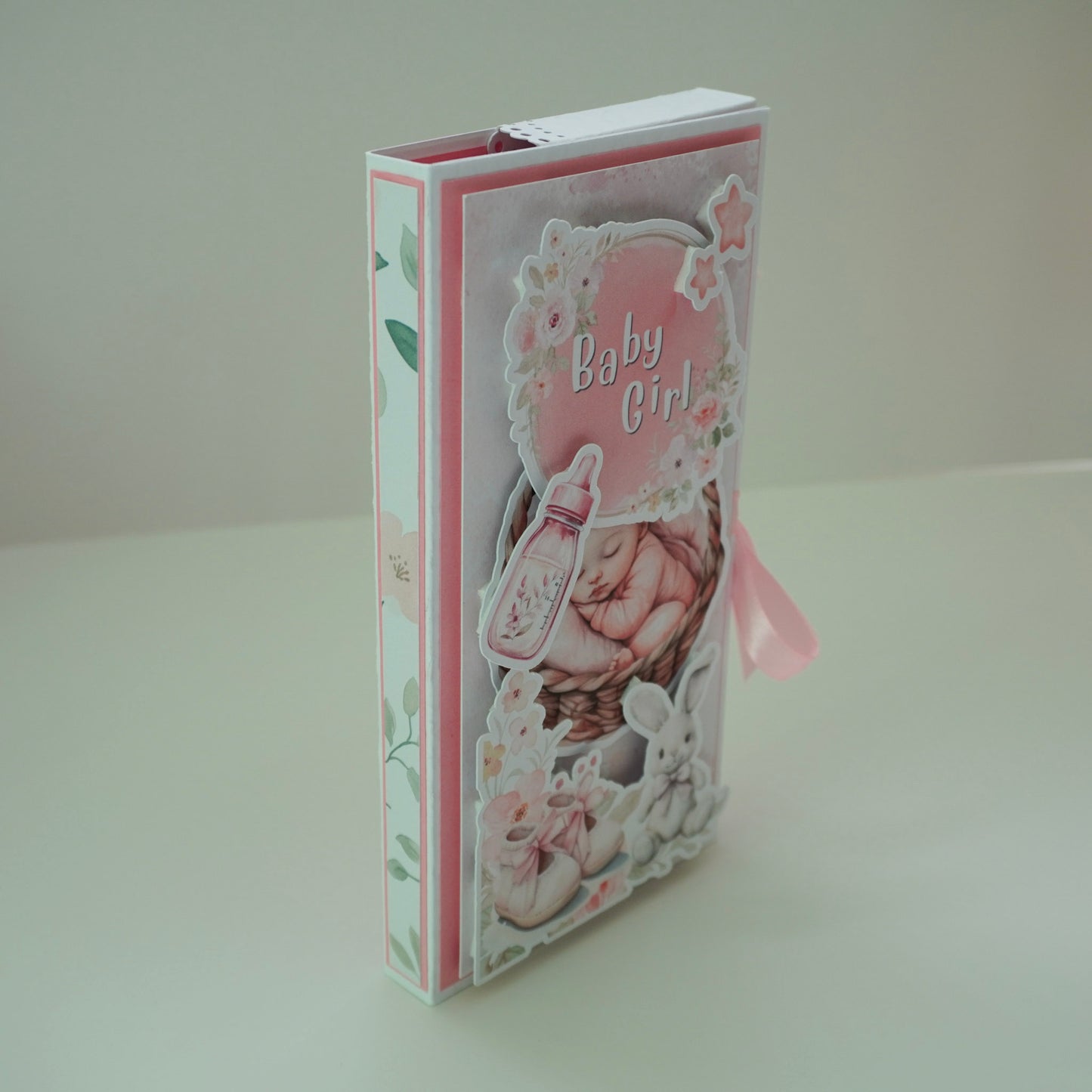 Baby Girl Chocolate Greeting Card Gift 🍫👶