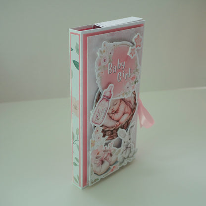 Baby Girl Chocolate Greeting Card Gift 🍫👶