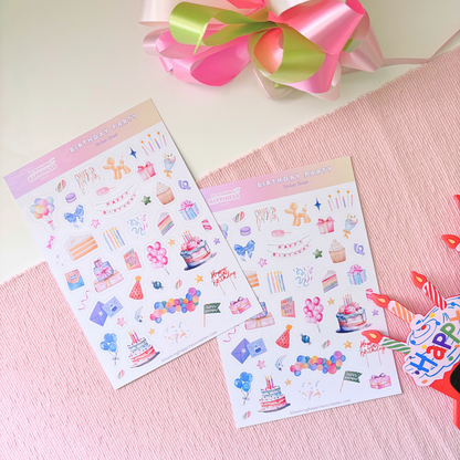 Birthday Party | Planner & Journal Sticker Sheet
