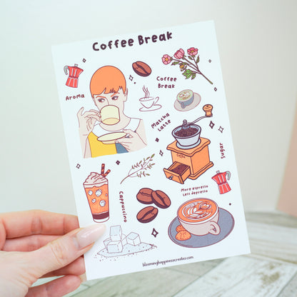Coffee Break | Planner & Journal Sticker Sheet