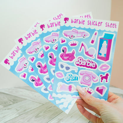 Barbie | Sticker sheet