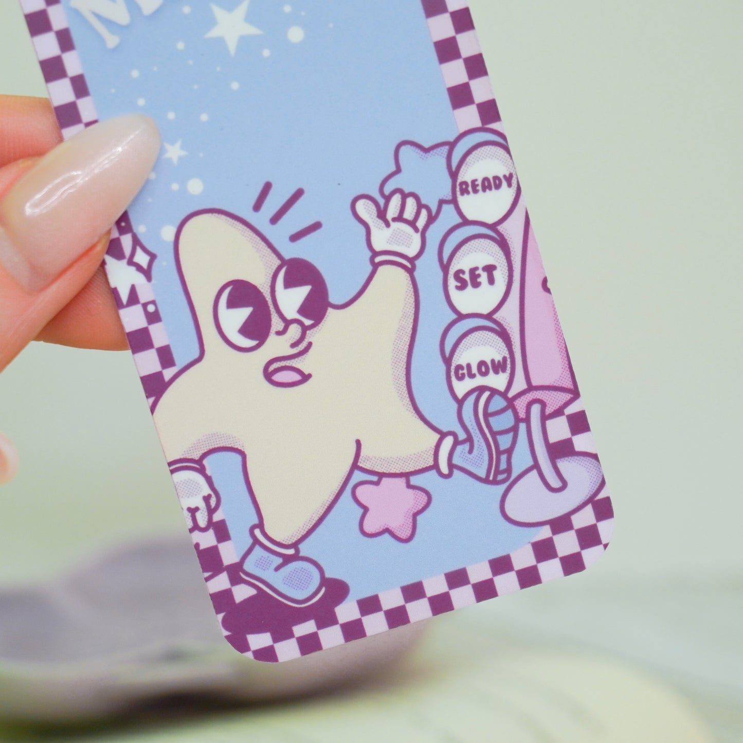 Glowing Star | Double-Sided Matte Bookmark