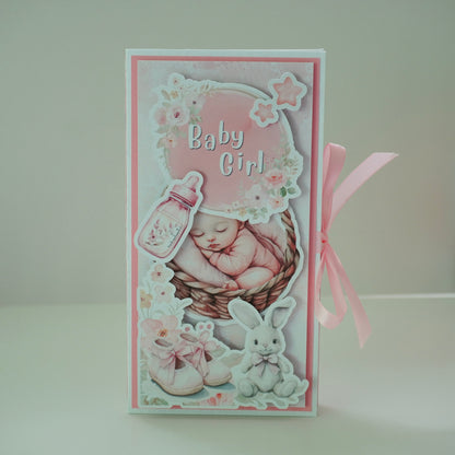 Baby Girl Chocolate Greeting Card Gift 🍫👶