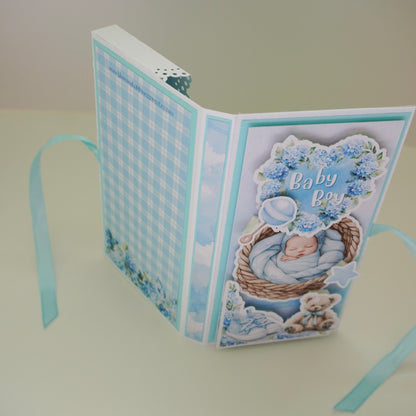 💙Baby Boy Chocolate Greeting Card Gift 🍫👶
