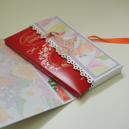 💜 Happy Birthday Card with Fresh Flowers & Joyful Design (Purple Tones)