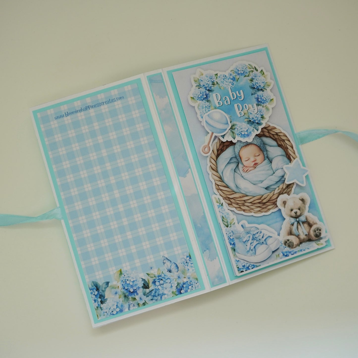 💙Baby Boy Chocolate Greeting Card Gift 🍫👶