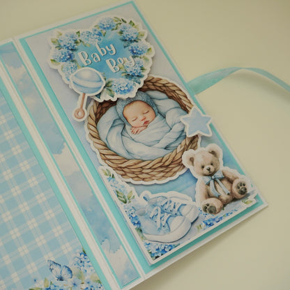 💙Baby Boy Chocolate Greeting Card Gift 🍫👶