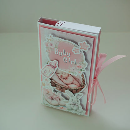 Baby Girl Chocolate Greeting Card Gift 🍫👶