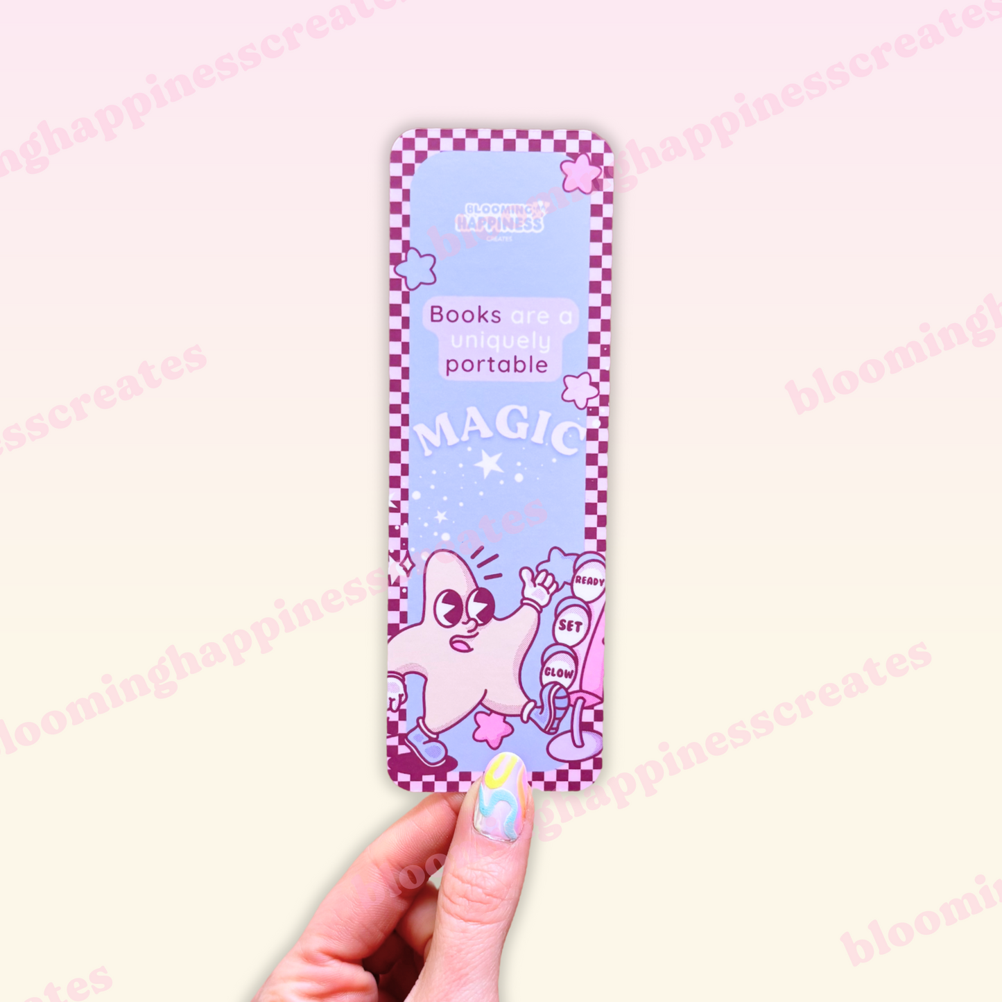 Glowing Star | Double-Sided Matte Bookmark